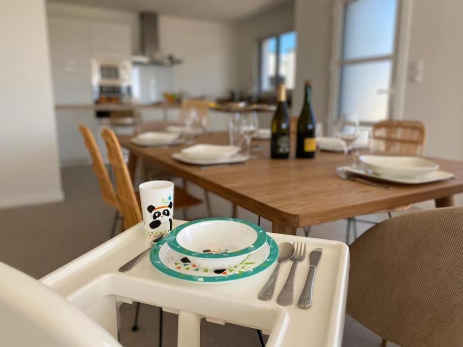 Villa Neuve Pour 6 Personnes Avec Spa Carantec Bagian luar foto