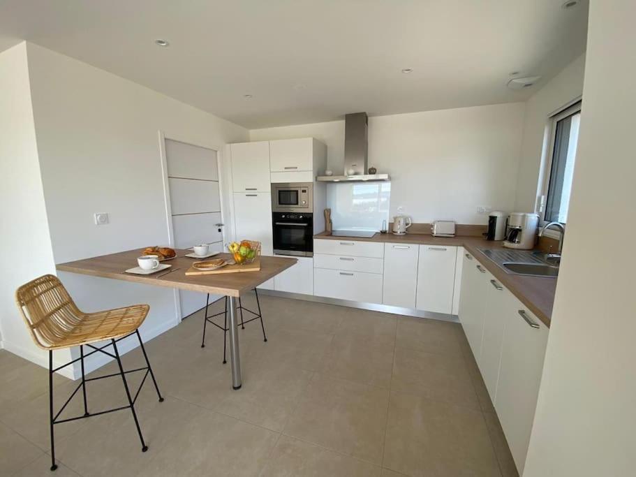 Villa Neuve Pour 6 Personnes Avec Spa Carantec Bagian luar foto